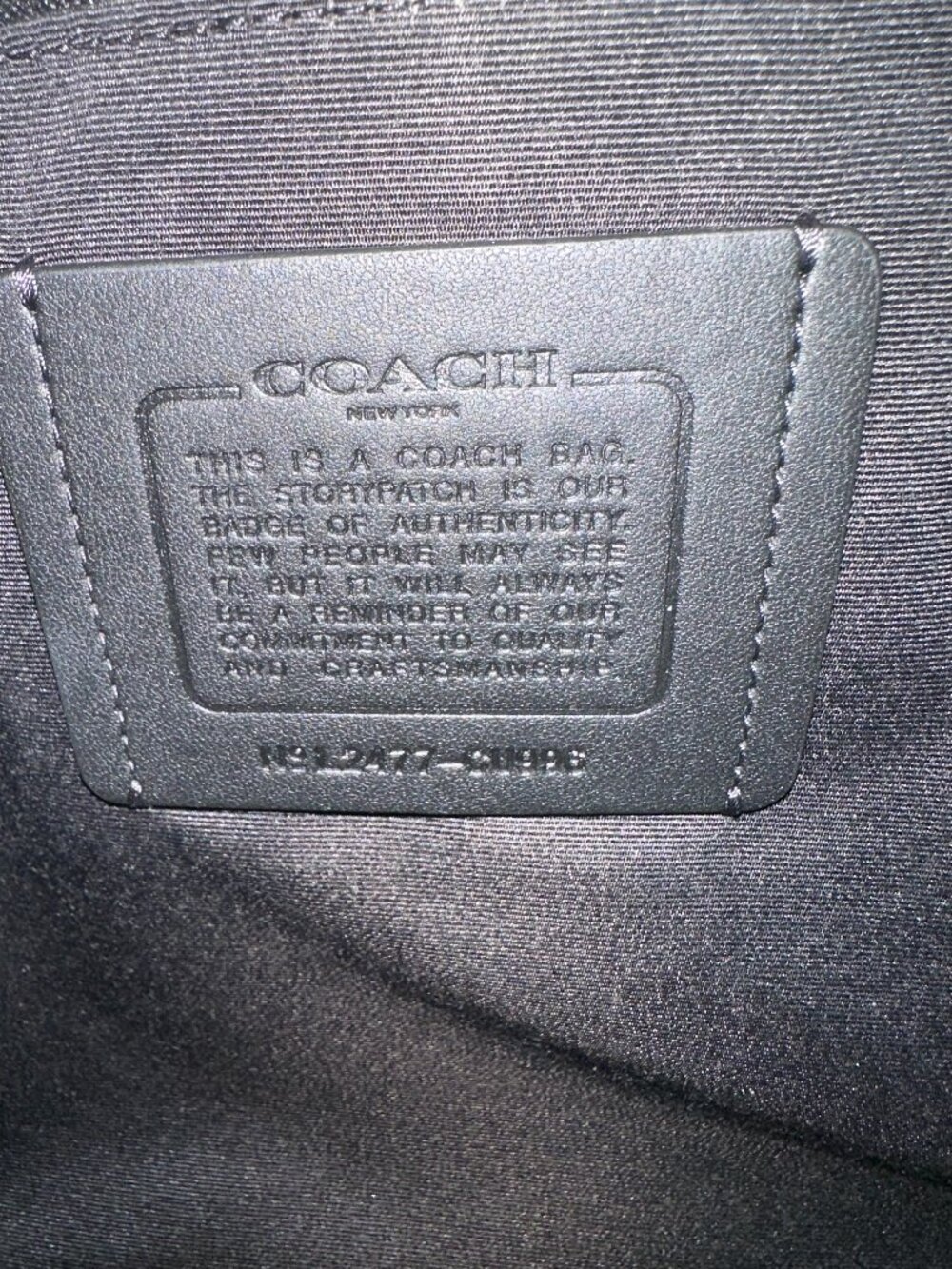 Coach Olive Green Large Smith Tote Bag Style #L2477-CU996 *NWT* - Picture 9 of 13